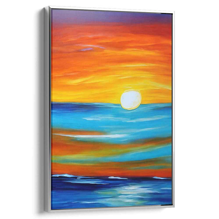 Abstract Beach Sunset #227
