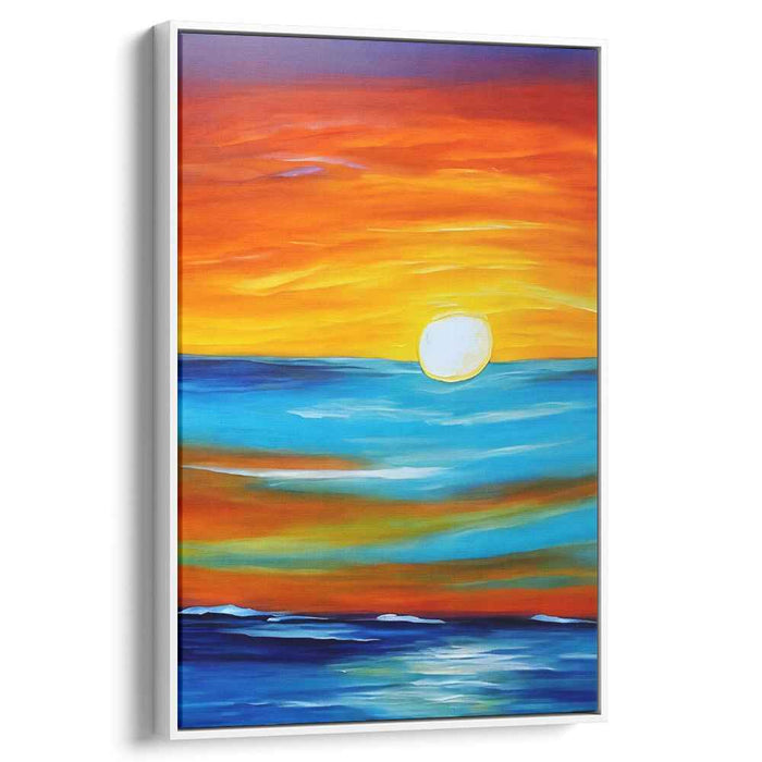 Abstract Beach Sunset #227
