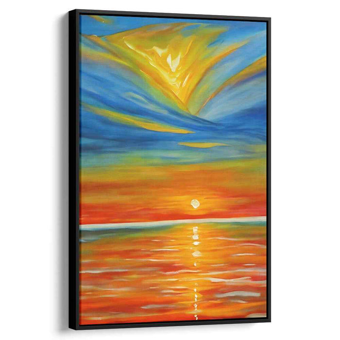 Marine Tranquility: Oceanic Serenity Canvas Art Print