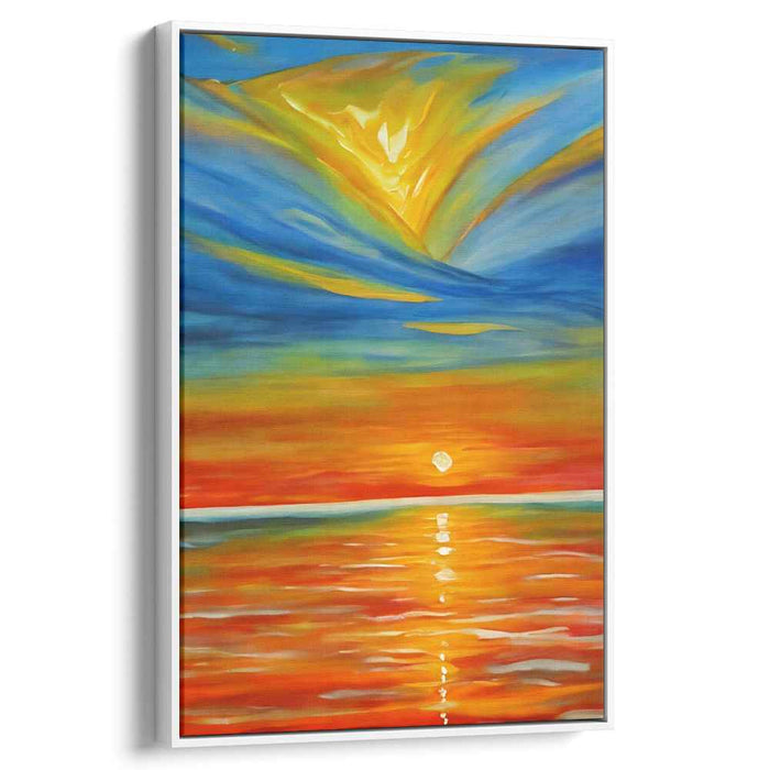 Marine Tranquility: Oceanic Serenity Canvas Art Print