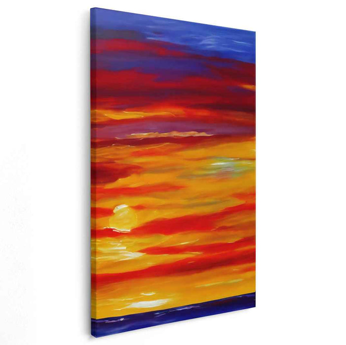 Abstract Beach Sunset #237