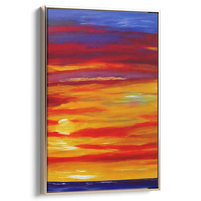 Abstract Beach Sunset #237