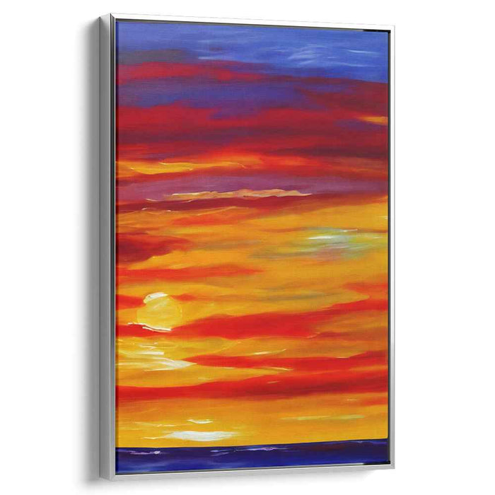 Abstract Beach Sunset #237