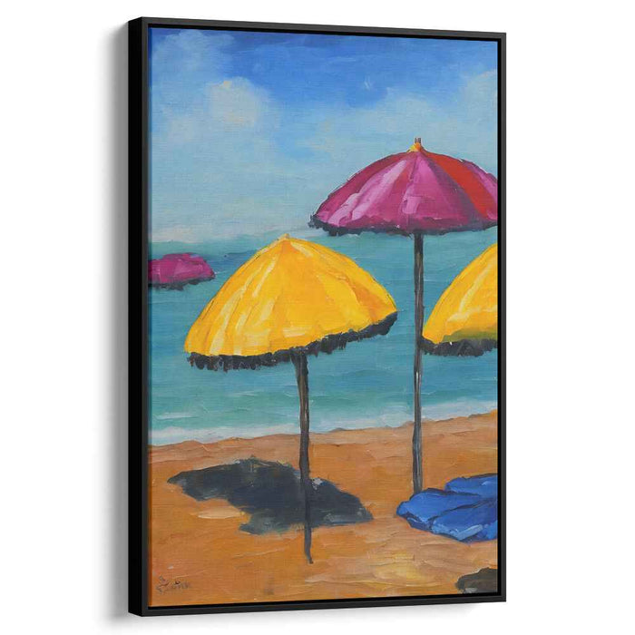 Abstract Beach Umbrellas #208