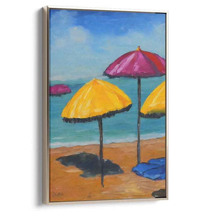 Abstract Beach Umbrellas #208