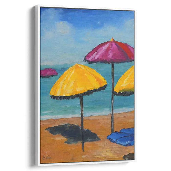 Abstract Beach Umbrellas #208