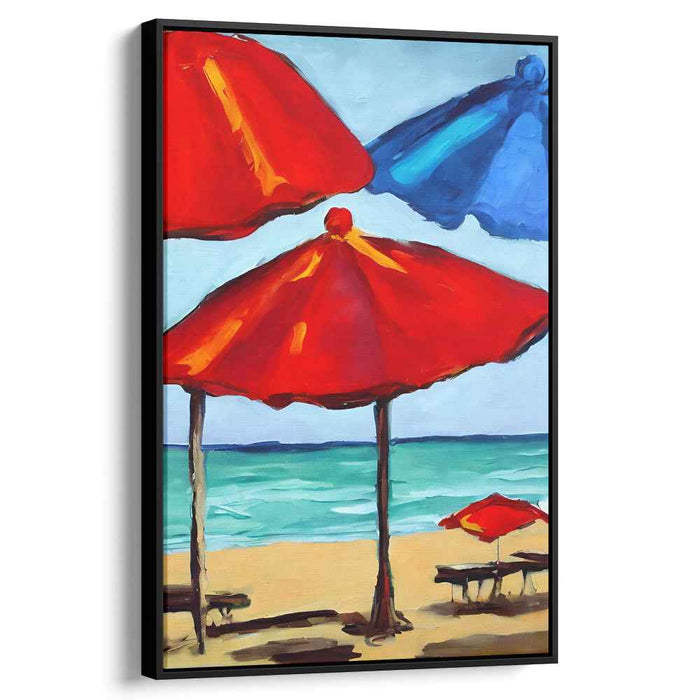 Abstract Beach Umbrellas #237