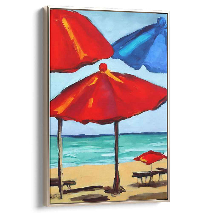 Abstract Beach Umbrellas #237