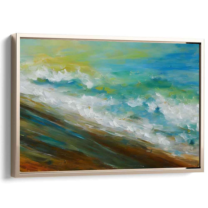 Abstract Beach Waves #123