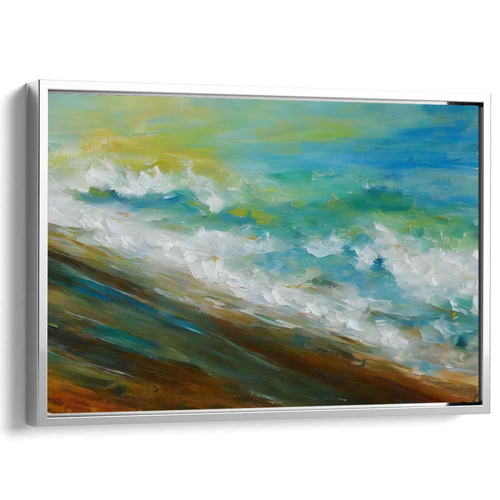 Abstract Beach Waves #123