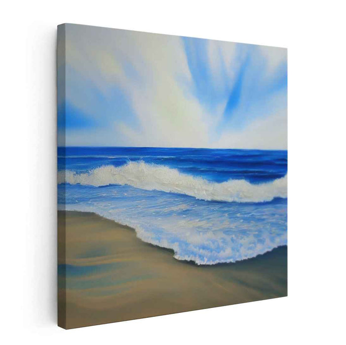 Crystal Blue Waters: Realistic Seascape on a Clear Day