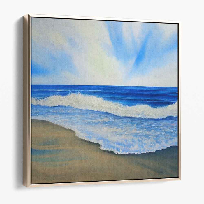 Crystal Blue Waters: Realistic Seascape on a Clear Day