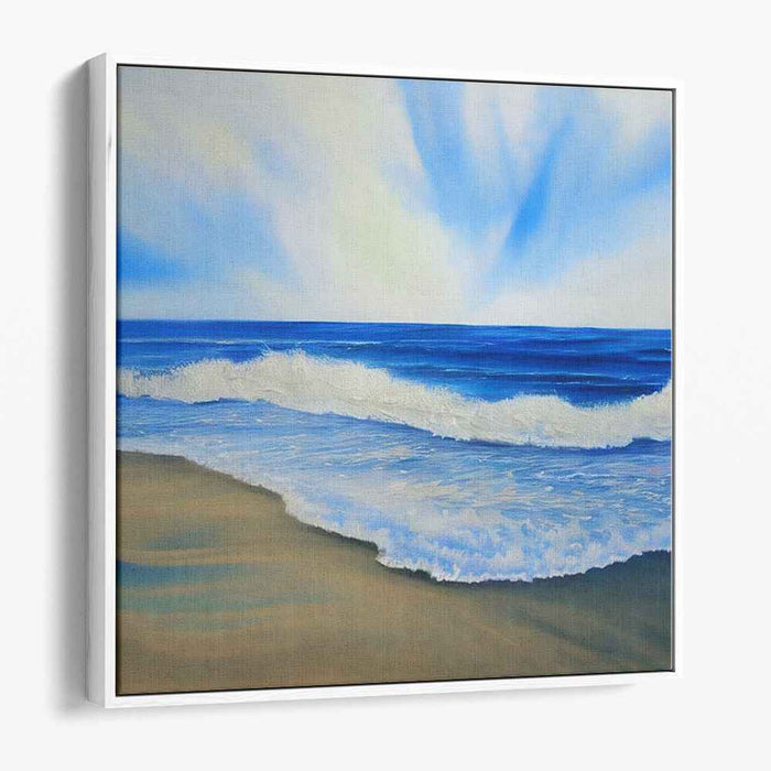 Crystal Blue Waters: Realistic Seascape on a Clear Day