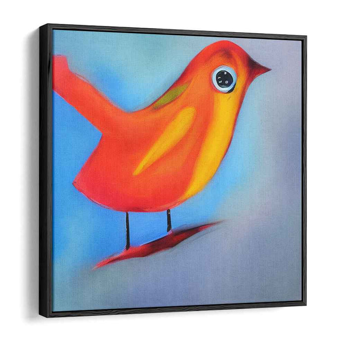 Flight Of Colors: Bright Abstract Avian Art Print