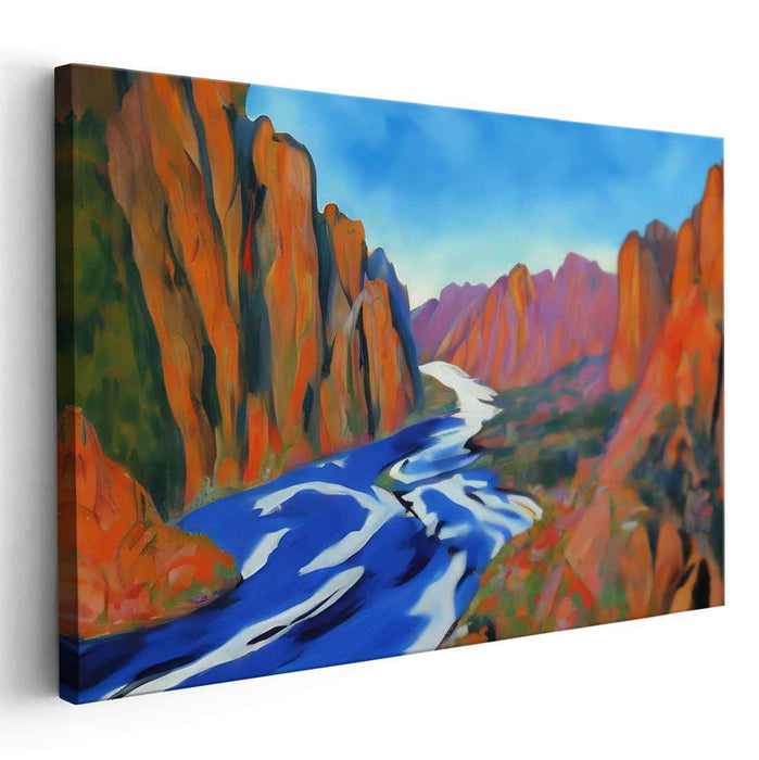 Abstract Black Canyon of Gunnison #105