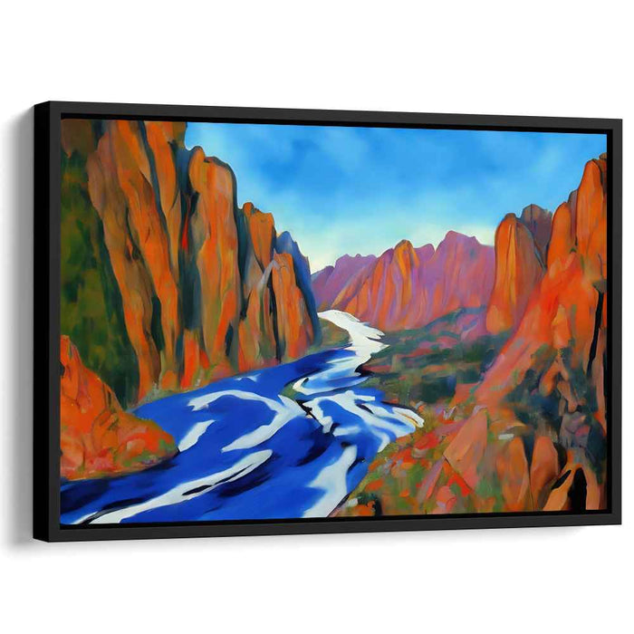 Abstract Black Canyon of Gunnison #105