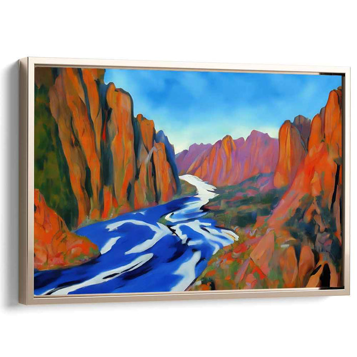 Abstract Black Canyon of Gunnison #105