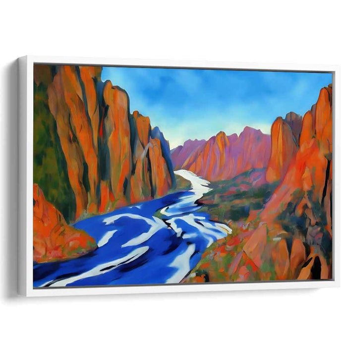 Abstract Black Canyon of Gunnison #105