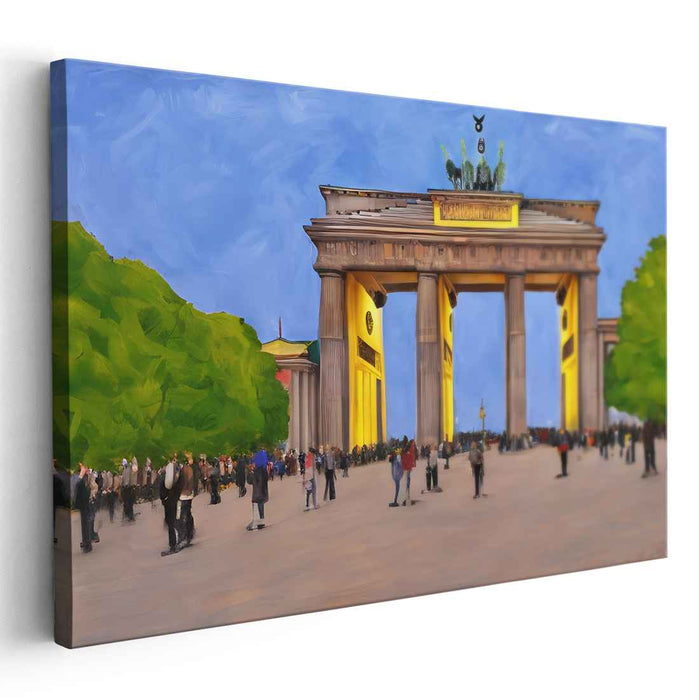 Eternal Echoes of Berlin: A Timeless Berlin Landmark Canvas Art Print