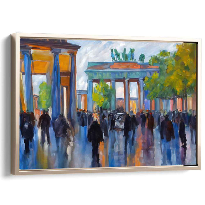 Whispers Of Forgotten Stories: Vibrant Historical Canvas Art