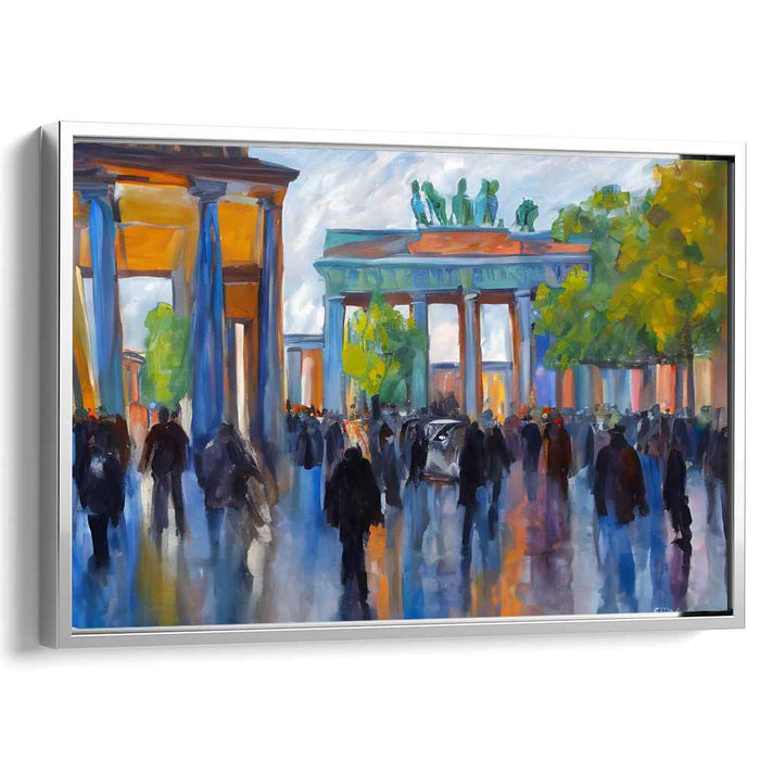 Whispers Of Forgotten Stories: Vibrant Historical Canvas Art