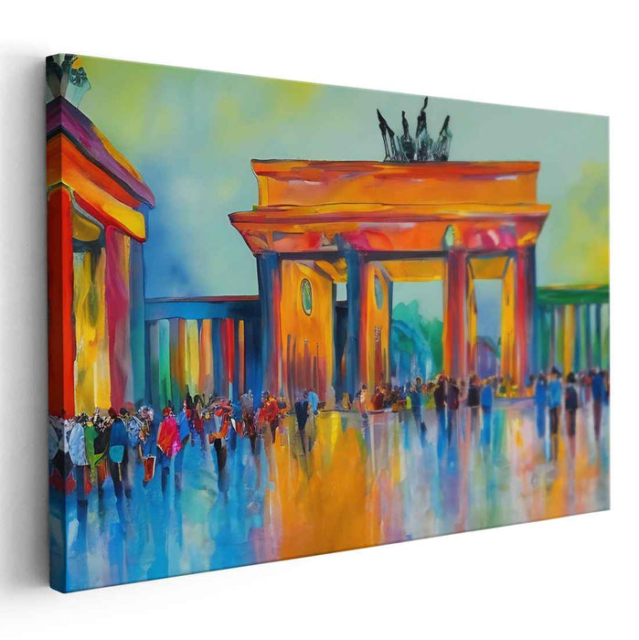 Architectural Ambition: Dynamic Depiction of the Brandenburg Gate