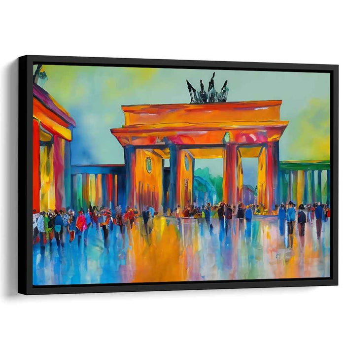 Architectural Ambition: Dynamic Depiction of the Brandenburg Gate