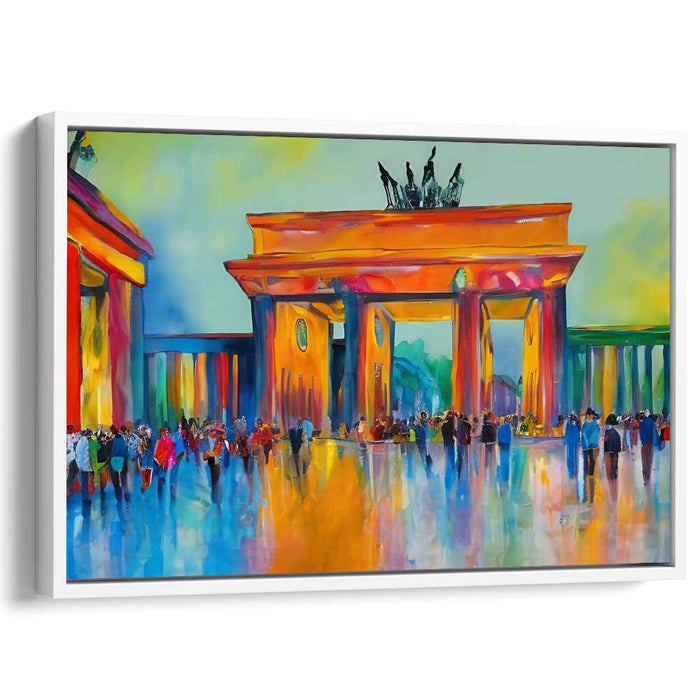 Architectural Ambition: Dynamic Depiction of the Brandenburg Gate