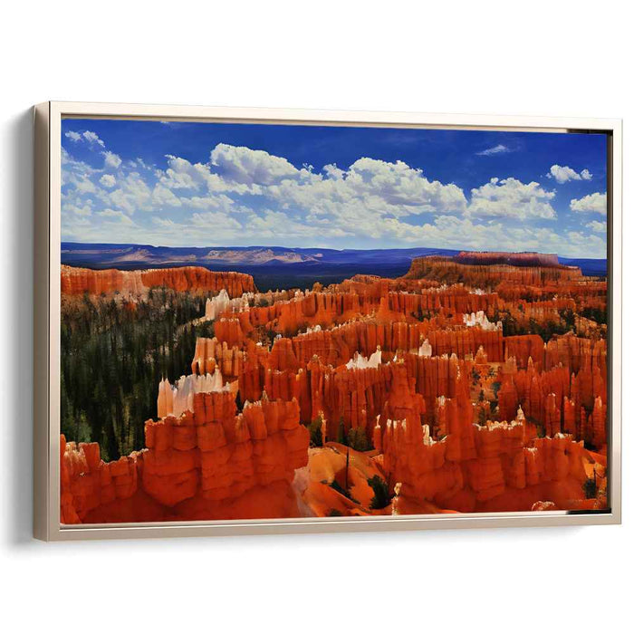 Vivid Horizon Tapestry Montage: Panoramic Landscape Masterpiece Canvas Art