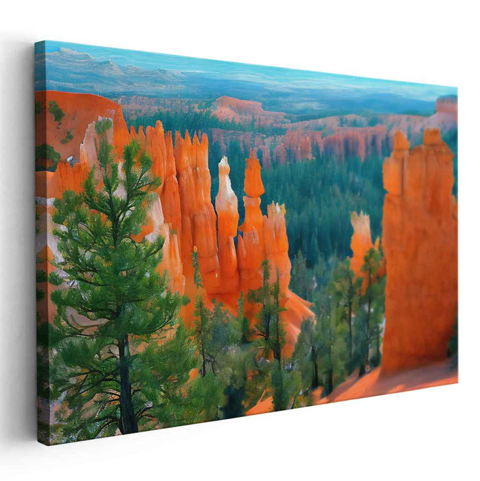Abstract Bryce Canyon #105