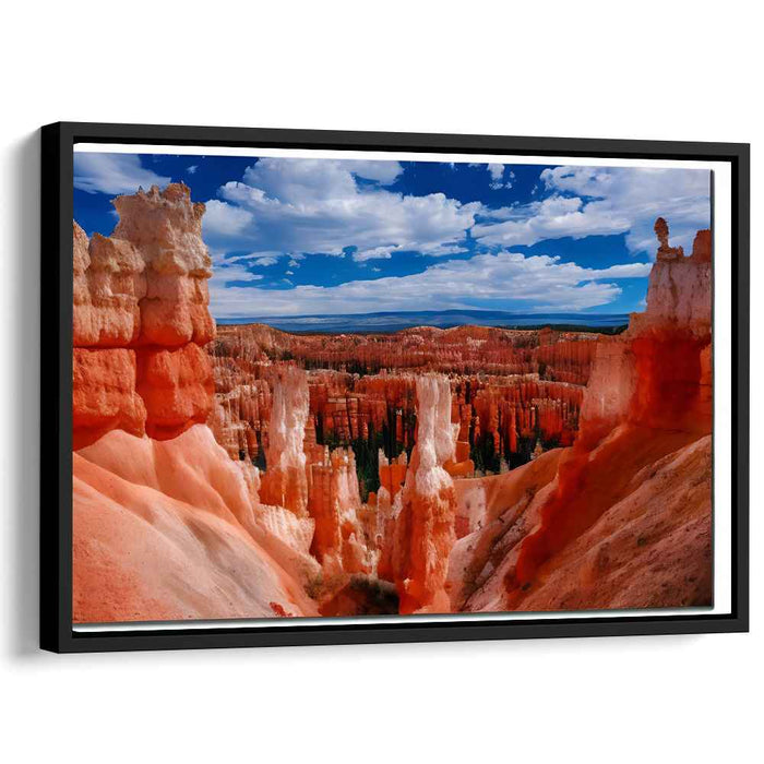 Ethereal Horizons Dance: Majestic Landscape Canvas Art
