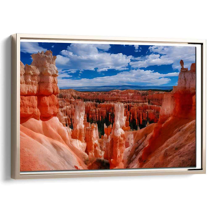 Ethereal Horizons Dance: Majestic Landscape Canvas Art