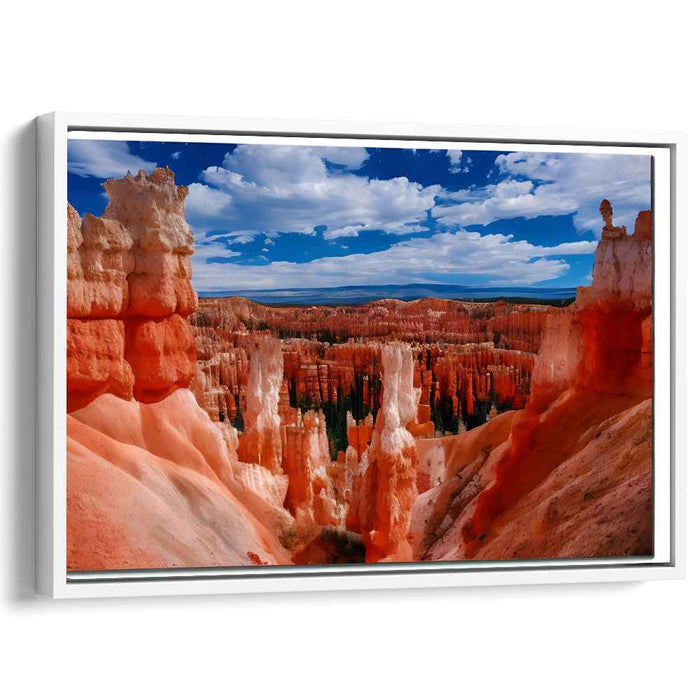 Ethereal Horizons Dance: Majestic Landscape Canvas Art