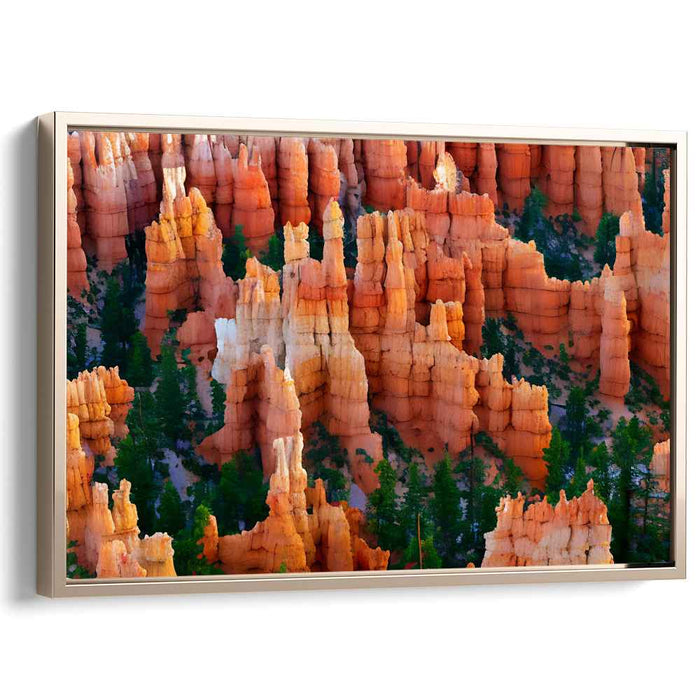 Ethereal Misty Mountain Symphony: Majestic Landscape Canvas Art