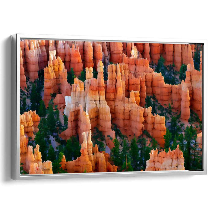 Ethereal Misty Mountain Symphony: Majestic Landscape Canvas Art