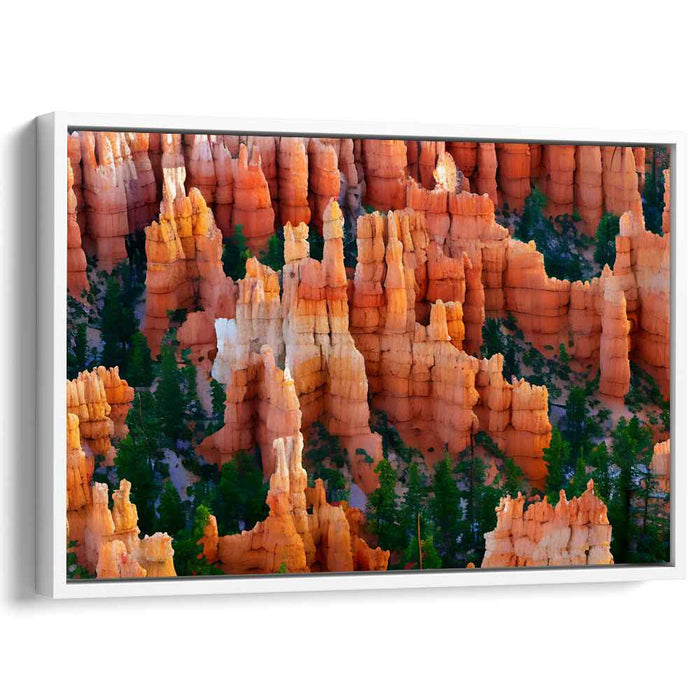Ethereal Misty Mountain Symphony: Majestic Landscape Canvas Art
