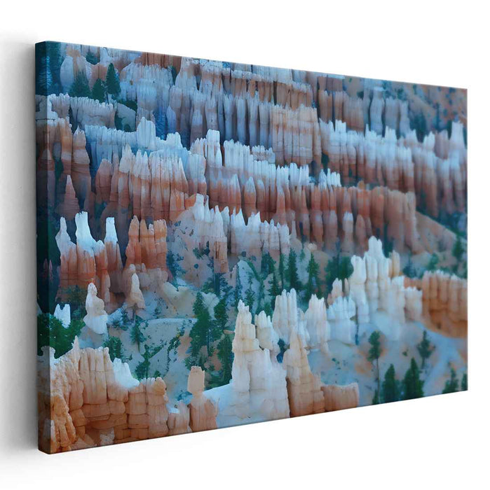 Whispering Winds Horizon: Realistic Landscape Canvas Art Print