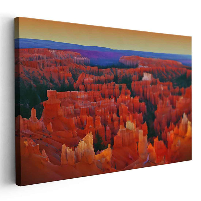 Abstract Bryce Canyon #140