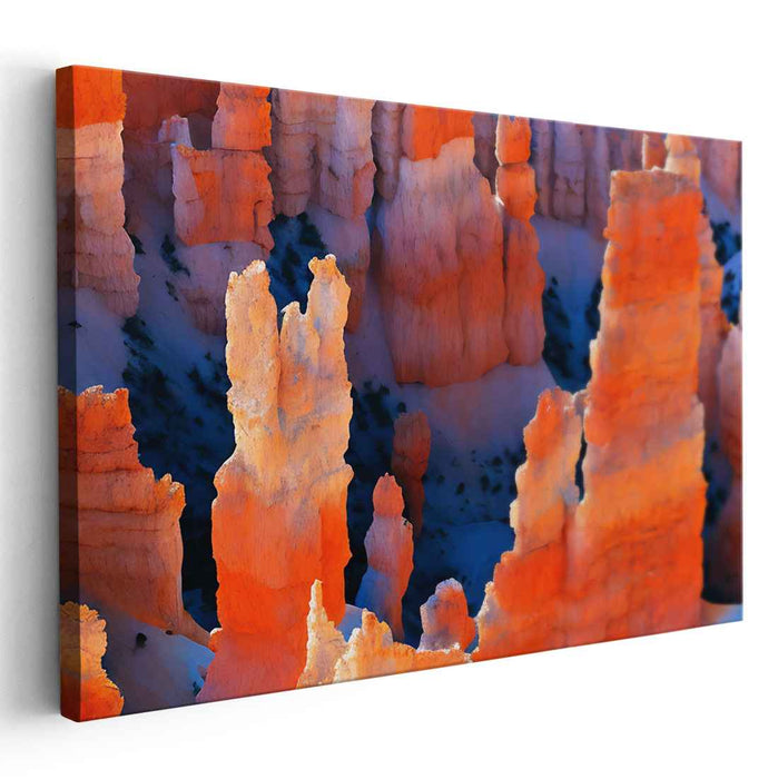 Erosion's Song: Bryce Canyon Hoodoos in Vibrant Hues