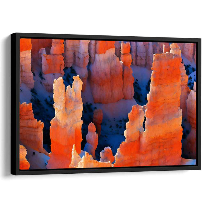 Erosion's Song: Bryce Canyon Hoodoos in Vibrant Hues