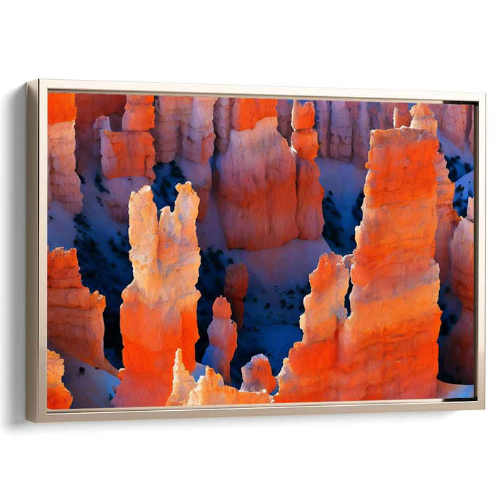 Erosion's Song: Bryce Canyon Hoodoos in Vibrant Hues