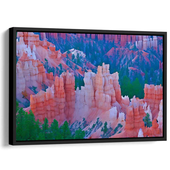 Nature's Palette: Natural Splendor in Vibrant Hues Canvas Art Print