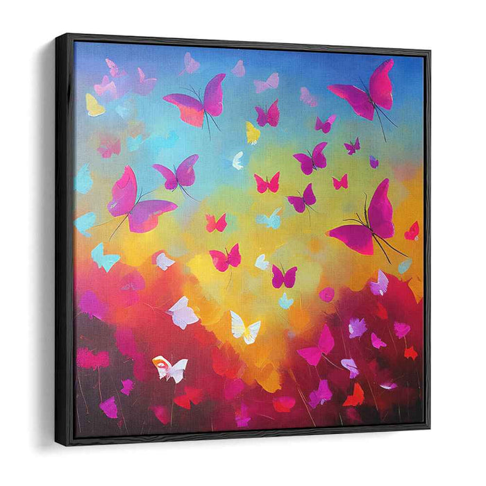 Butterfly Waltz: A Symphony of Butterflies Canvas Art