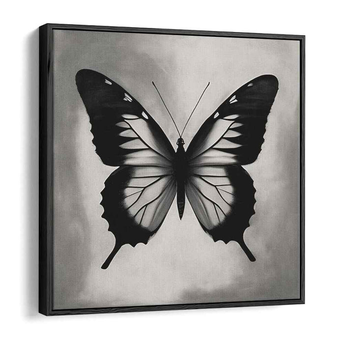 Fluttering Illusion: Realistic Butterfly Canvas Art Print