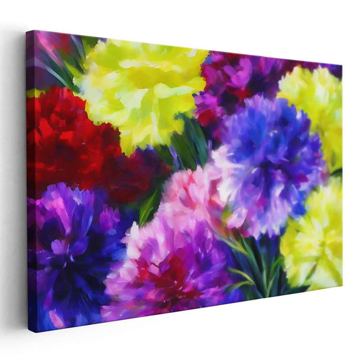 Abstract Carnations #106