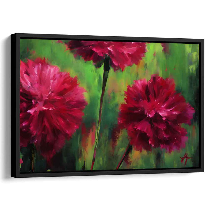 Abstract Carnations #116