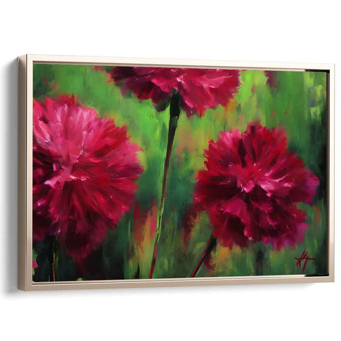 Abstract Carnations #116