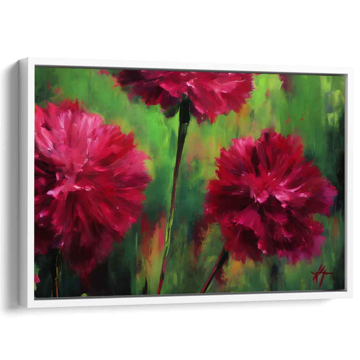 Abstract Carnations #116