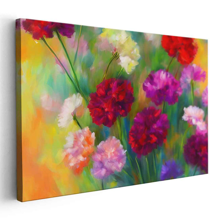 Abstract Carnations #126