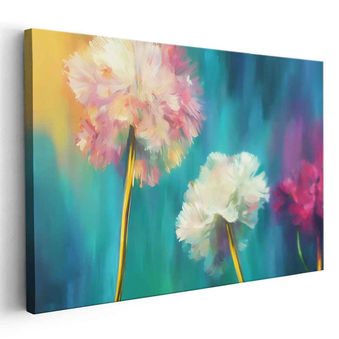 Abstract Carnations #127